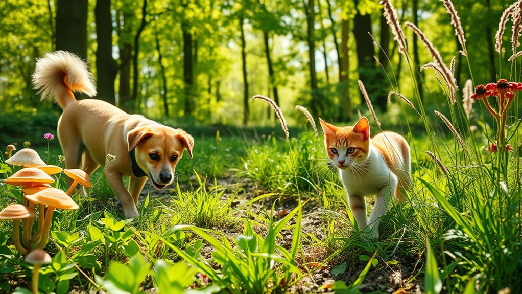 pet health through foraging