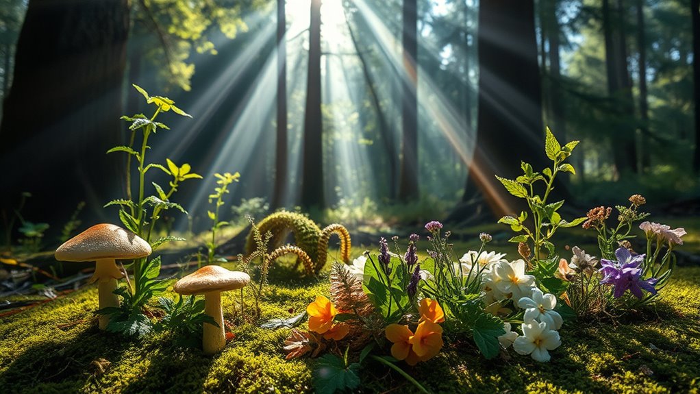 plant spirits guide foraging