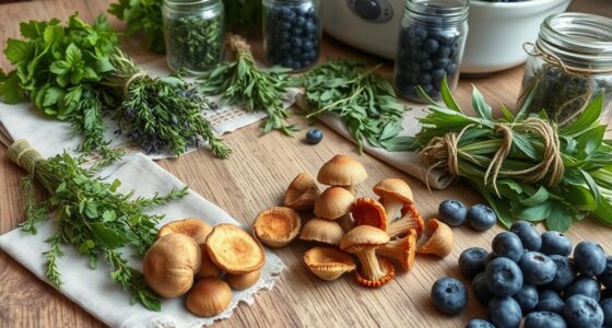 preserving foraged items effectively