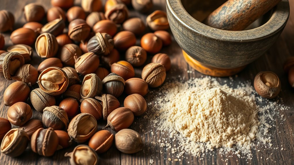 proper acorn flour preparation