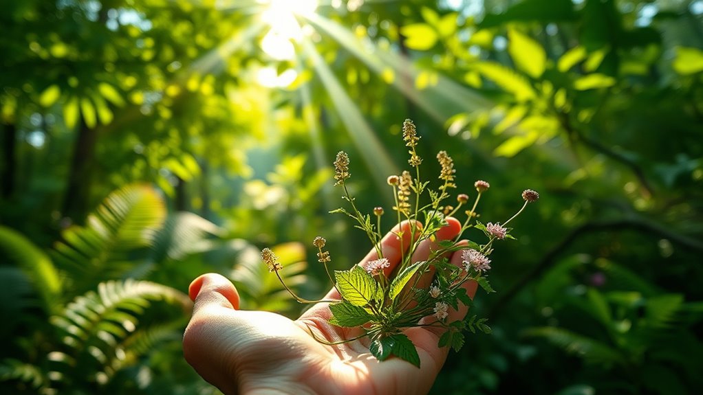 respectful foraging rituals
