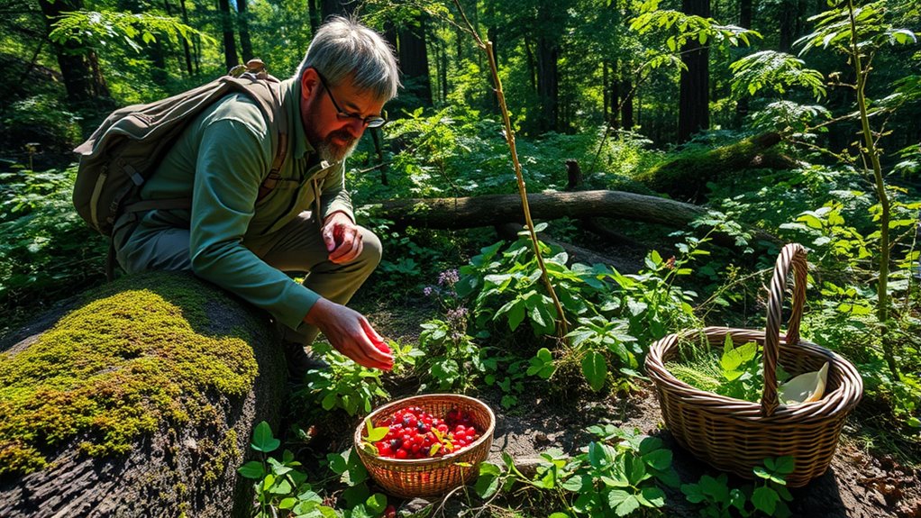 responsible survival foraging practices