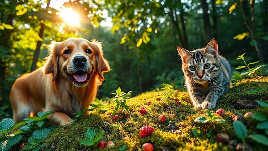 safe wild foods for pets
