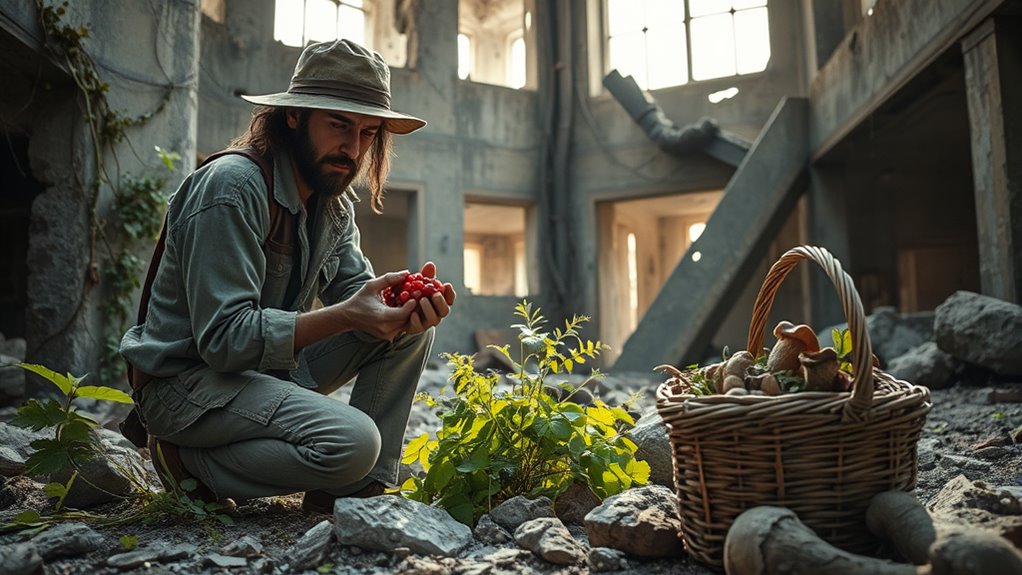 seasonal foraging for year round nourishment