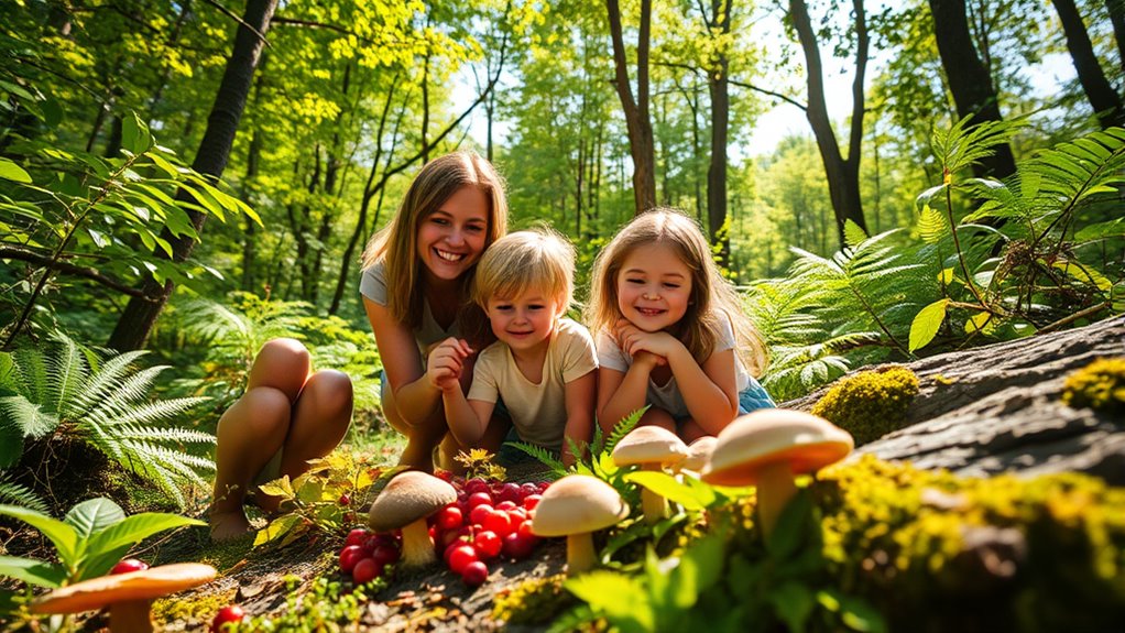 summer foraging family activities
