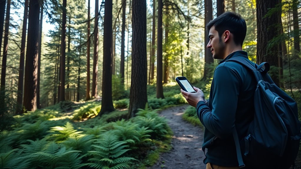 use gps and landmarks