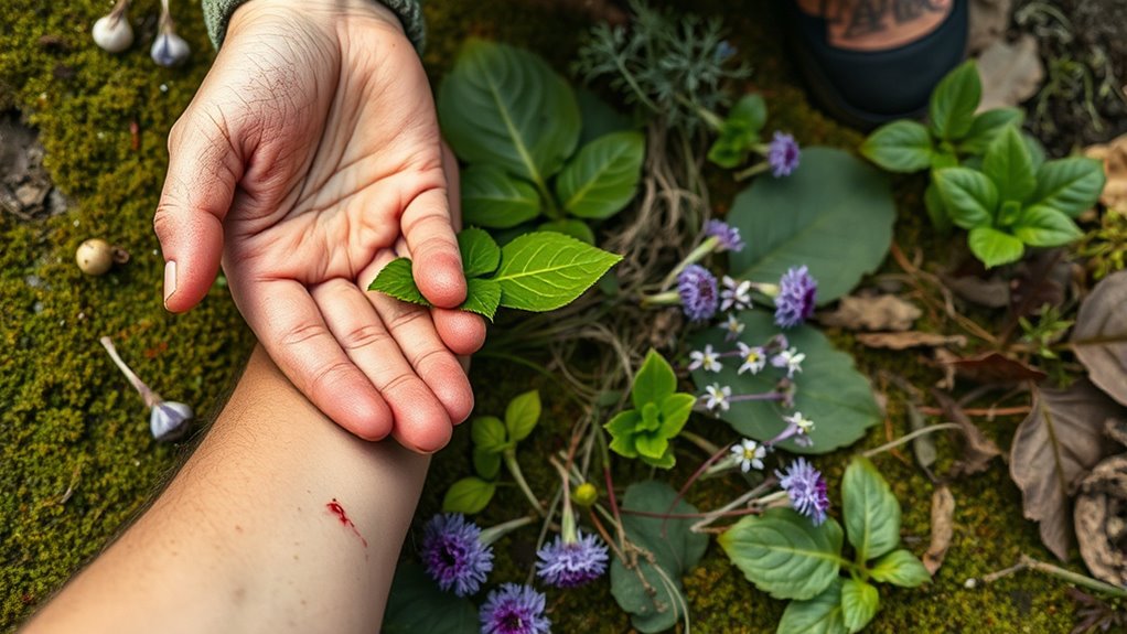 using wild plants safely