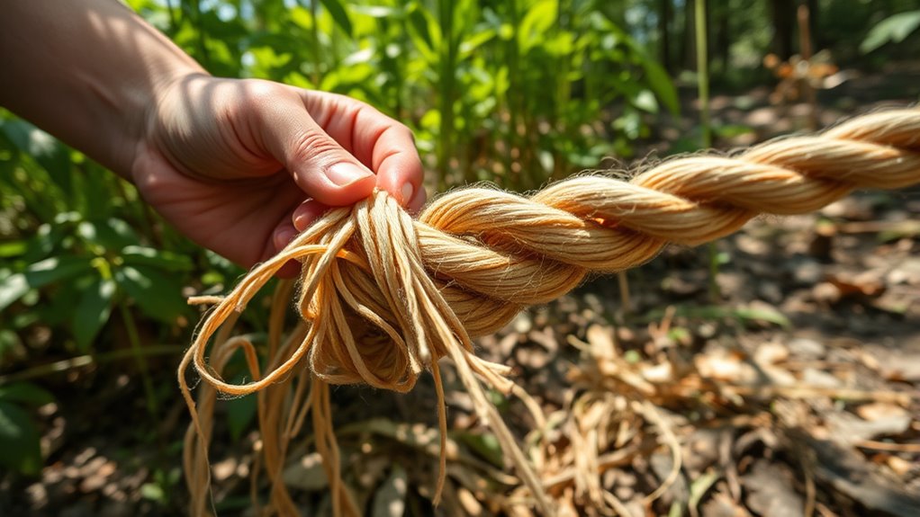 versatile uses of handmade cordage