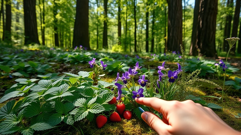 wild edibles for foraging