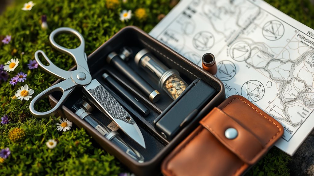 wilderness foraging safety equipment