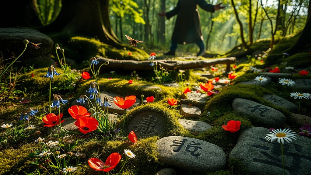 wildflowers symbolize hope and tradition