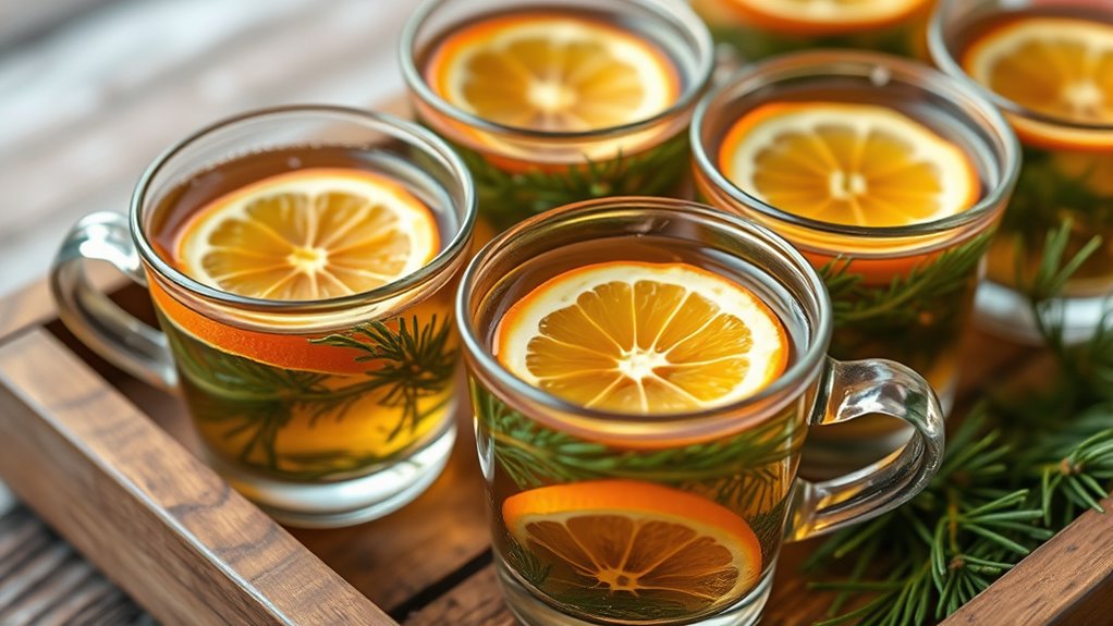 add citrus after steeping