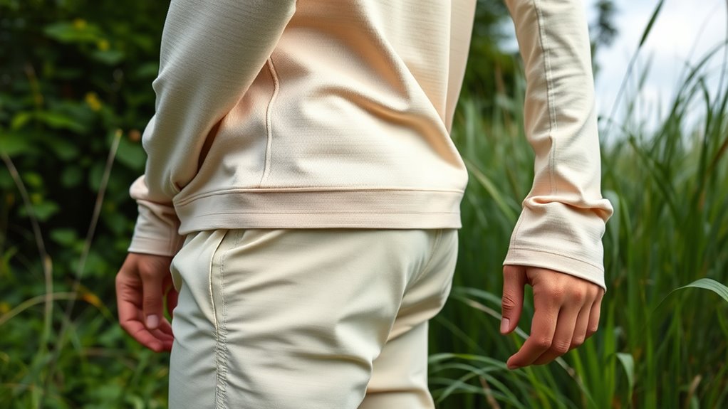 choose light colored clothing