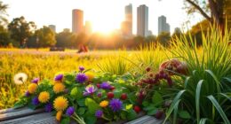 city park edible plants