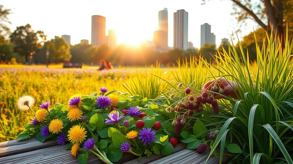 city park edible plants