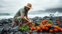 coastal food foraging survival