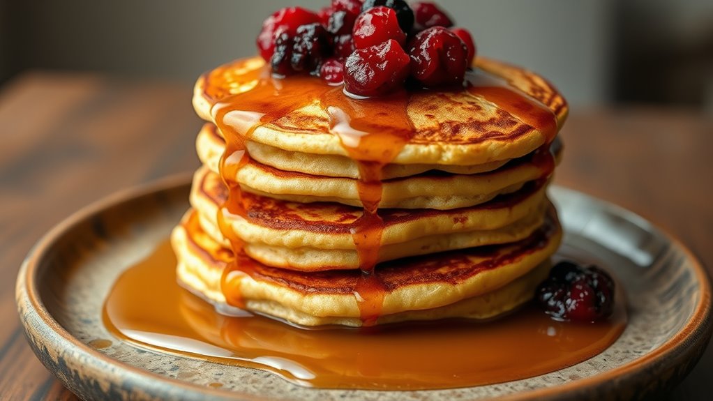 cook pancakes with care