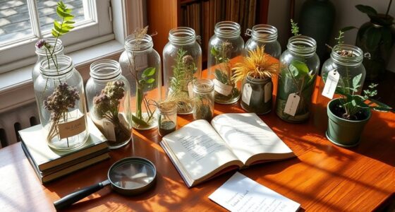 create your personal herbarium