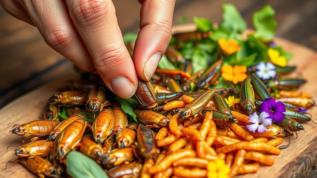 eating insects as food