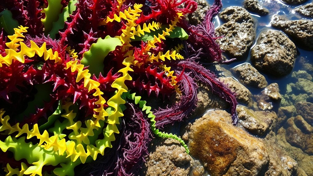 edible coastal seaweed harvest