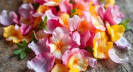 edible wildflower petal guide