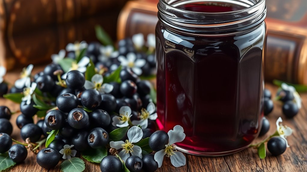 elderberries traditional healing uses