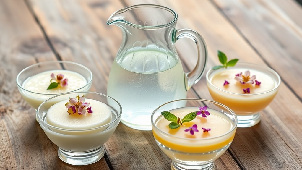 elderflower desserts with elegance
