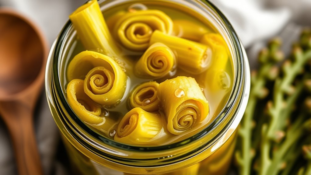 enjoy fermented fiddleheads safely