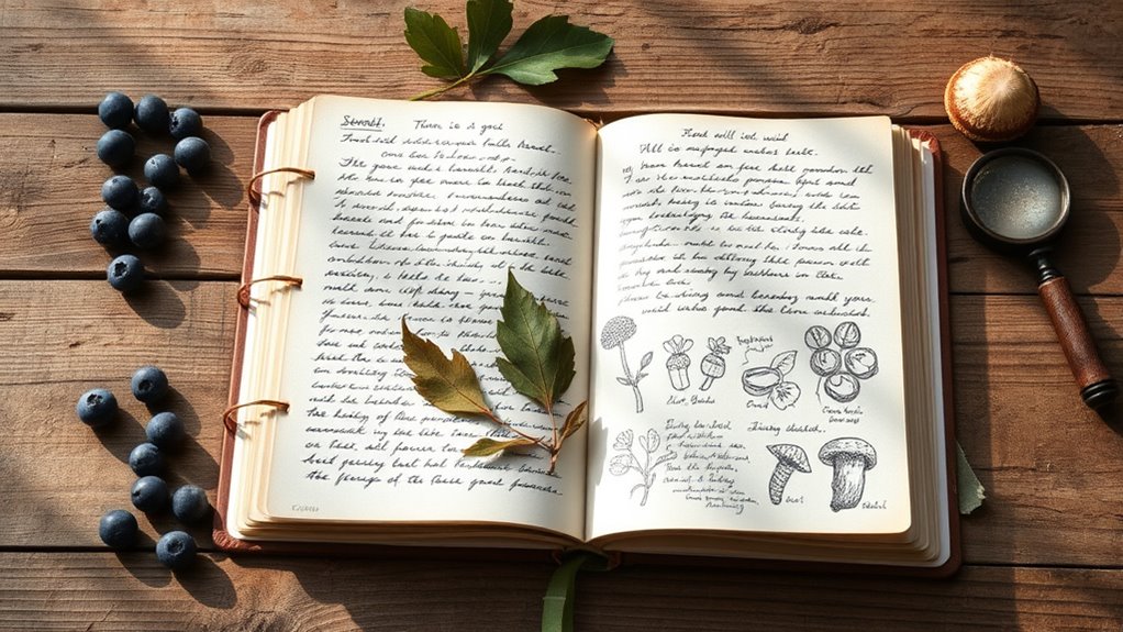 essential foraging journal benefits