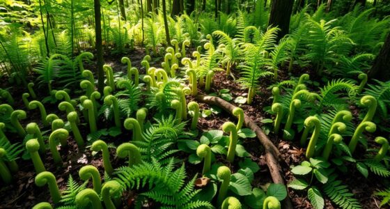 fiddlehead fern decline