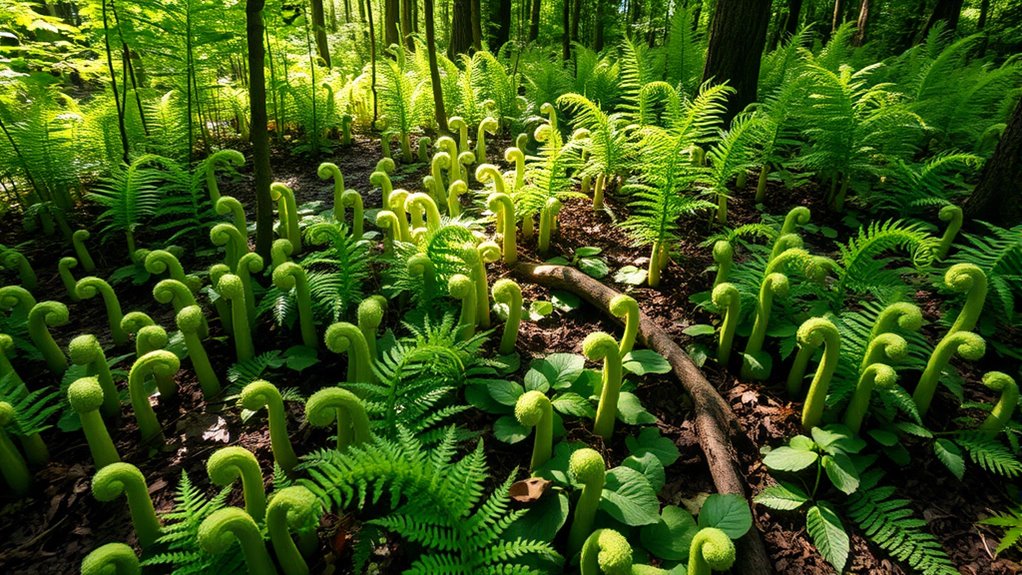 fiddlehead fern decline