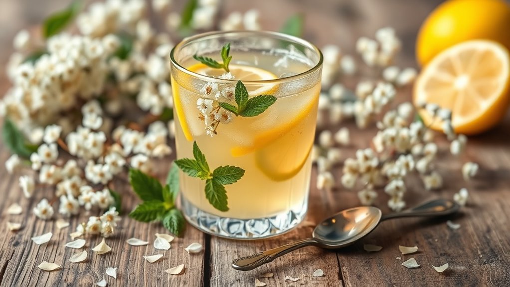 floral citrus sparkling refreshment