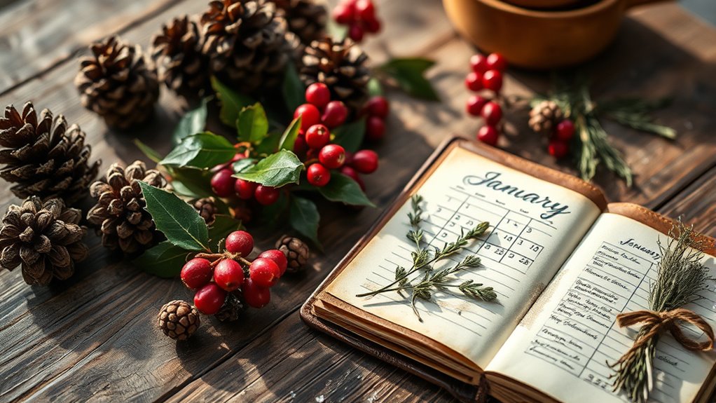 forage responsibly in winter