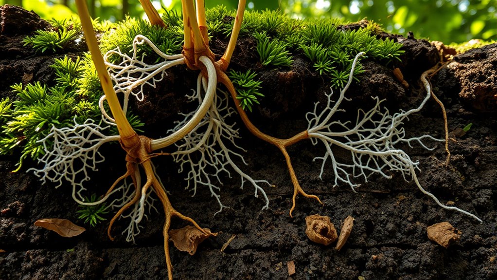 fungal root symbiosis enhances nutrients