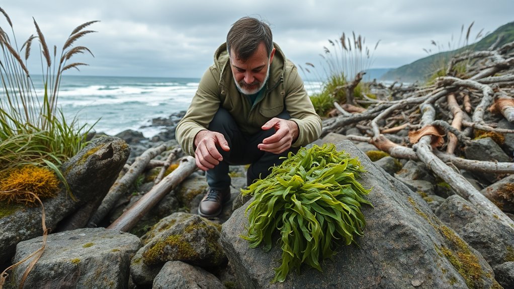 identify edible coastal plants