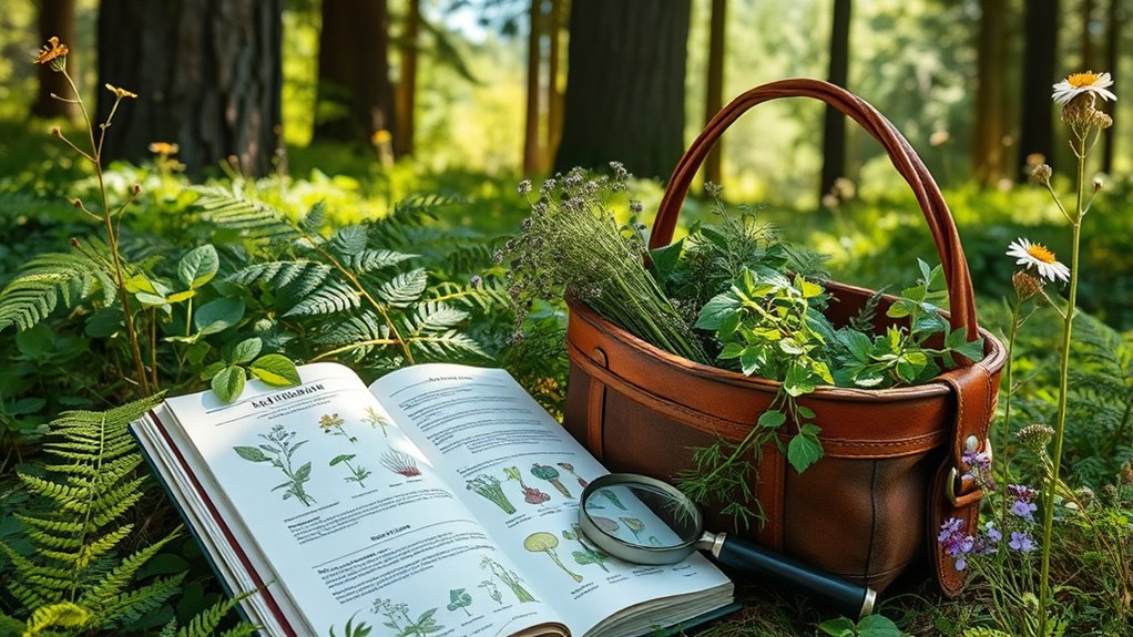 identify edible plants safely
