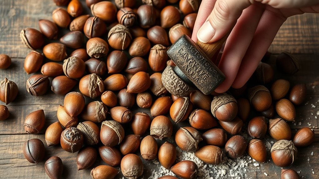 incorporate acorn flour creatively