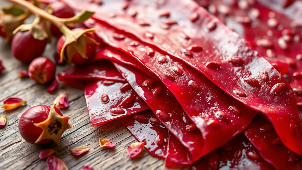 make rosehip fruit leather