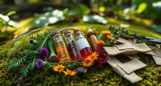 making herbal emergency supplies