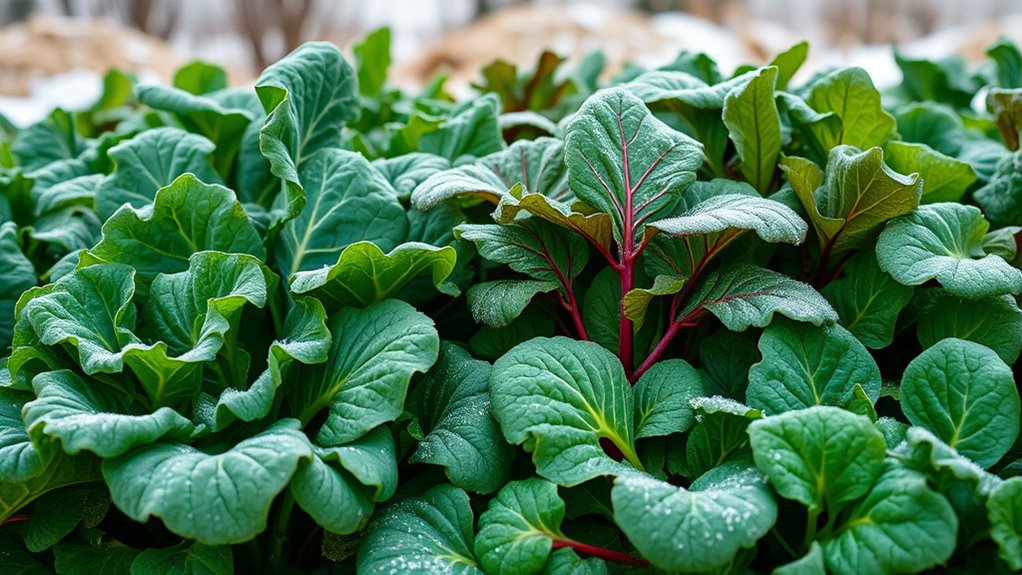 mild winter green choices
