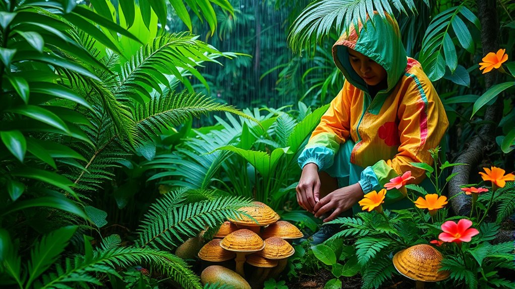 monsoon boosts edible foraging
