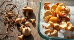 preserving mushrooms dry or freeze