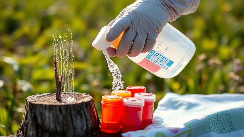preventing cross contamination in field