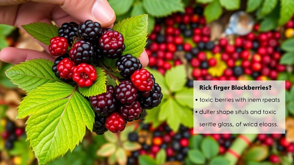 safe berry foraging practices