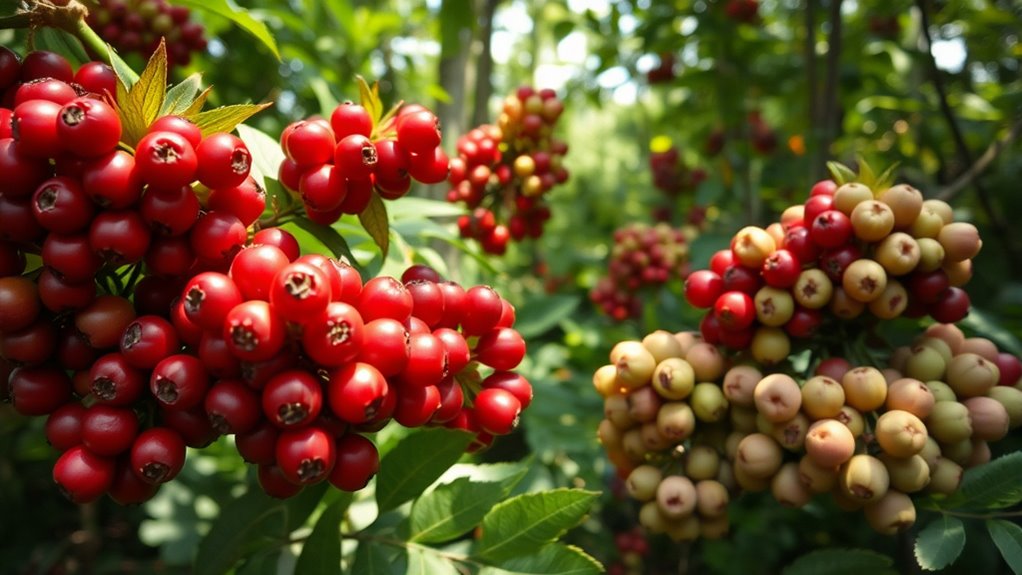 seasonal berry appearance changes