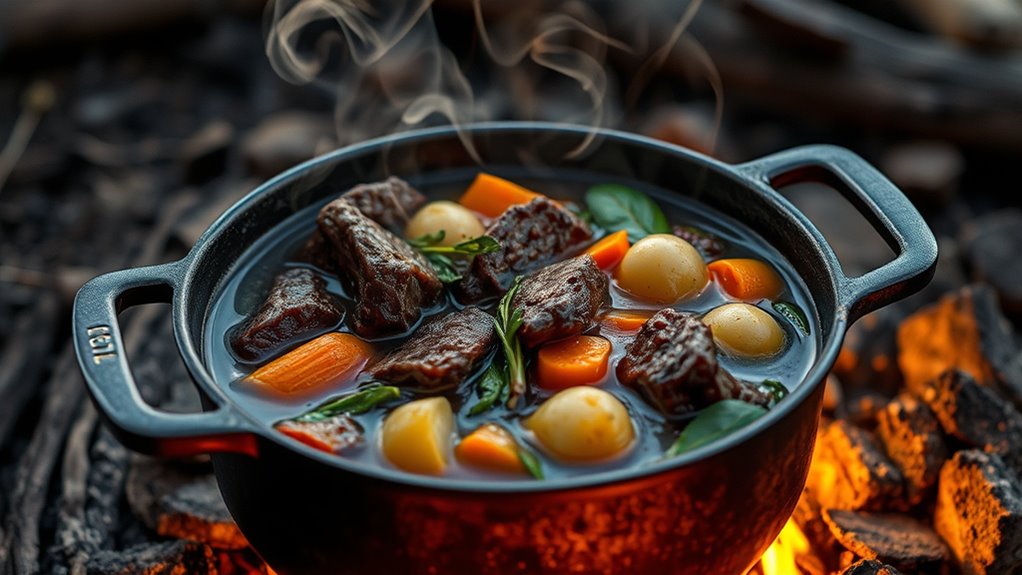 slow simmer for tenderness