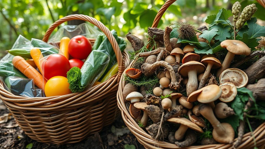sustainable foraging ecological impact