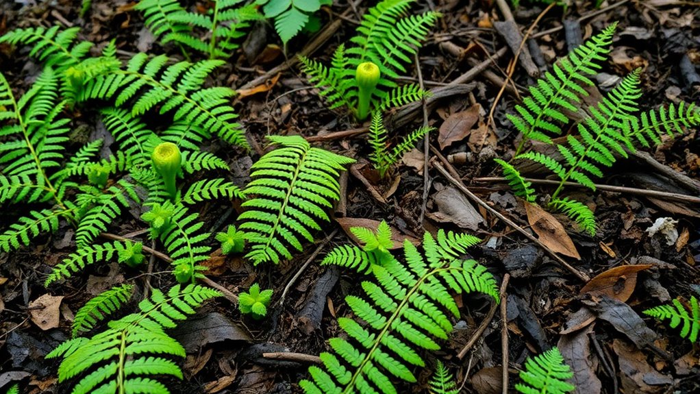 sustainable harvesting preserves fern