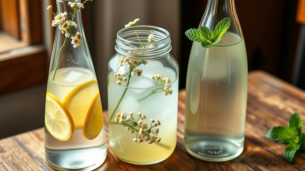 three methods for elderflower cordial