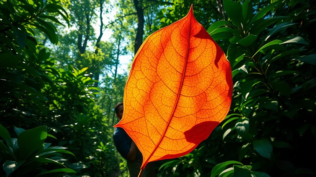 use plant dyes for signaling